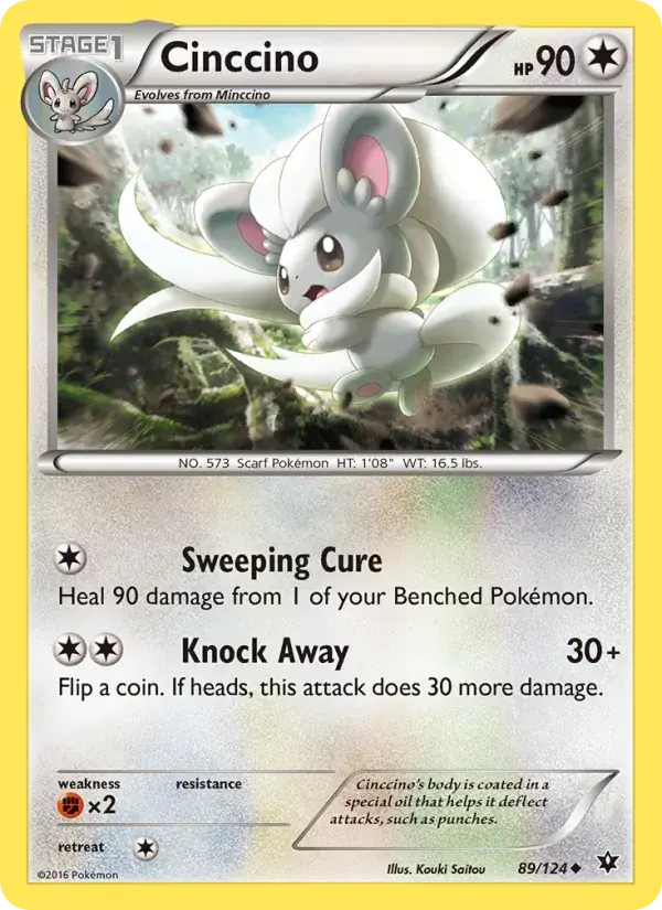 Cinccino - 89/129 - Fates Collide