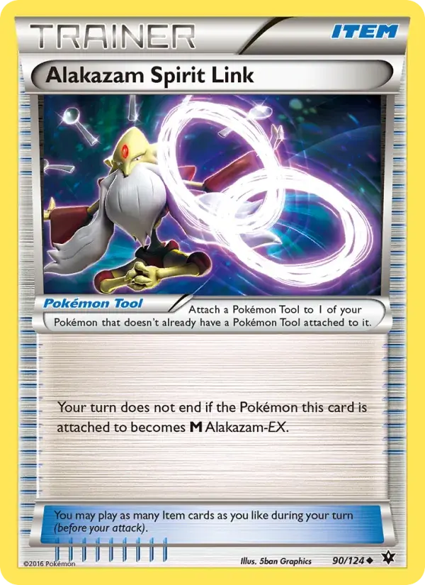 Alakazam Spirit Link - 90/129 - Fates Collide