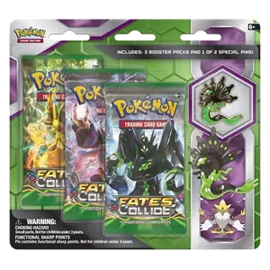 Fates Collide: Zygarde Pin 3-Pack Blister