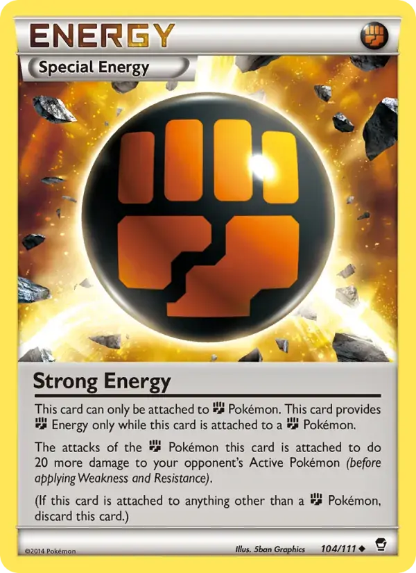 Strong Energy - 104/114 - Furious Fists