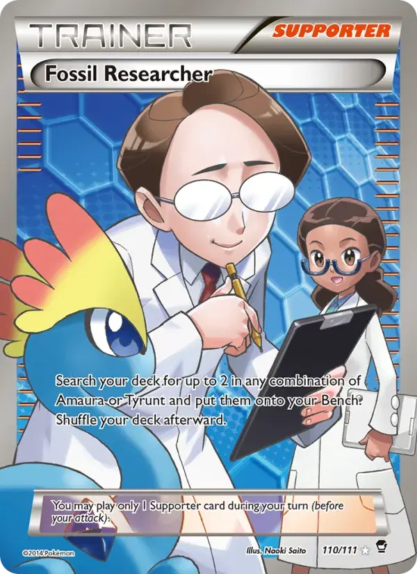 Fossil Researcher - 110/114 - Furious Fists