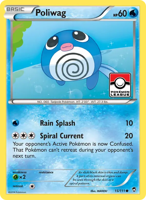 Poliwag - 15/114 - Furious Fists