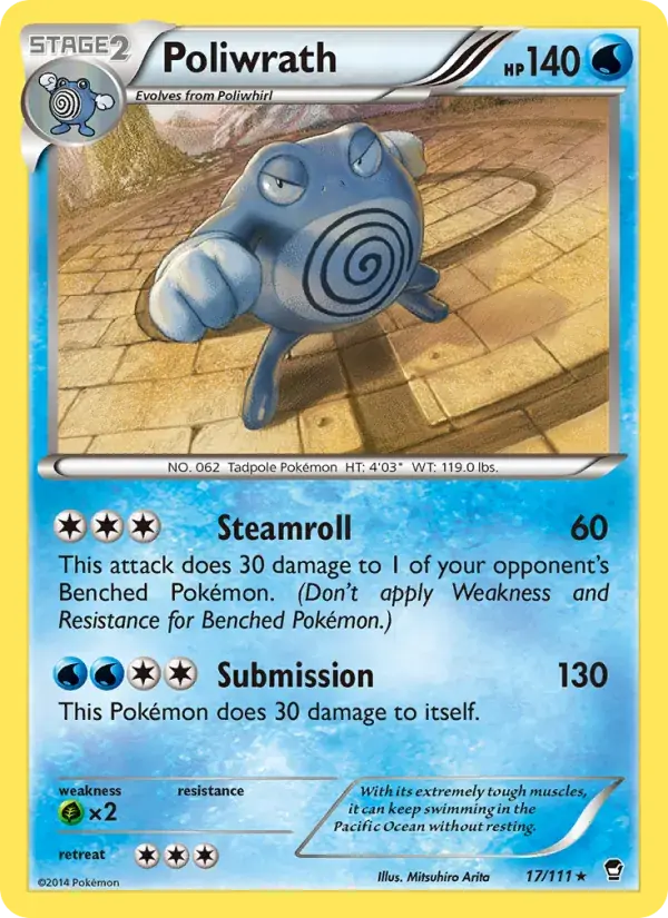 Poliwrath - 17/114 - Furious Fists