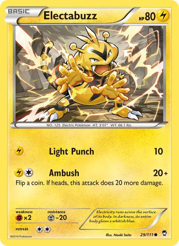 Electabuzz - 29/114 - Furious Fists