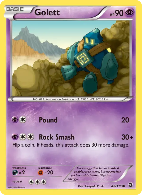 Golett - 42/114 - Furious Fists