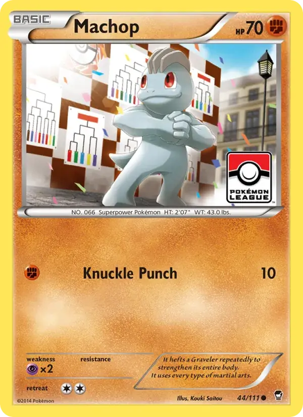 Machop - 44/114 - Furious Fists