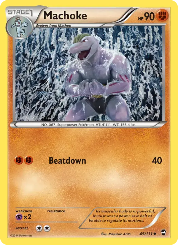 Machoke - 45/114 - Furious Fists