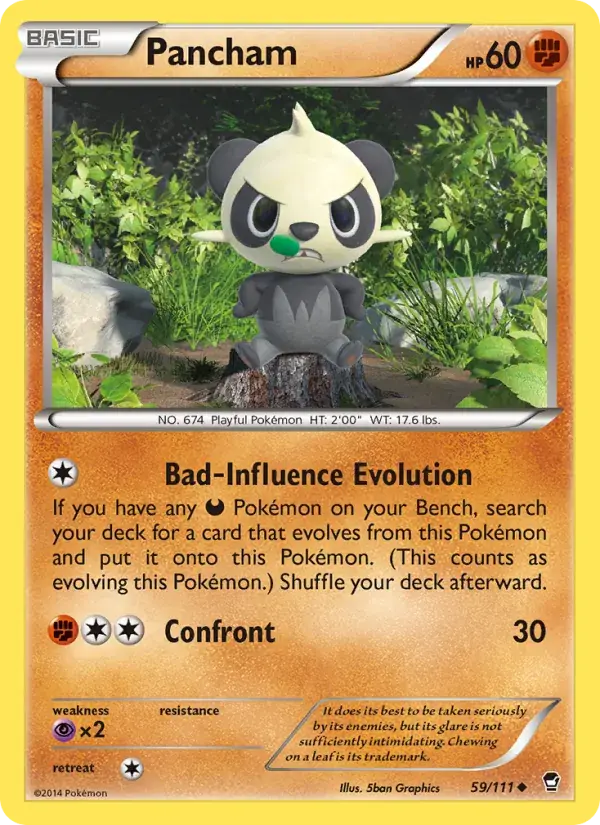 Pancham - 59/114 - Furious Fists