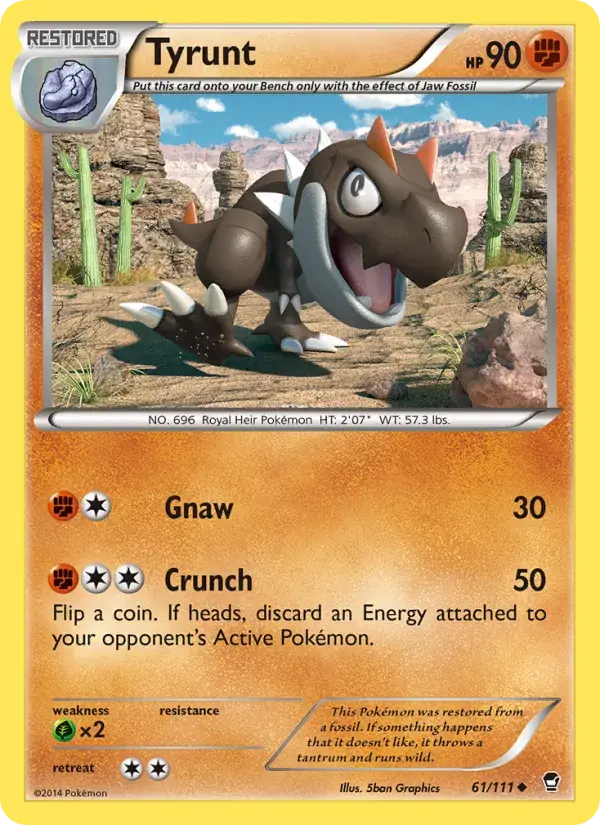 Tyrunt - 61/114 - Furious Fists