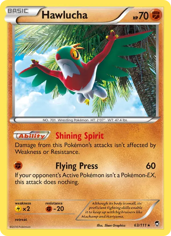 Hawlucha - 63/114 - Furious Fists