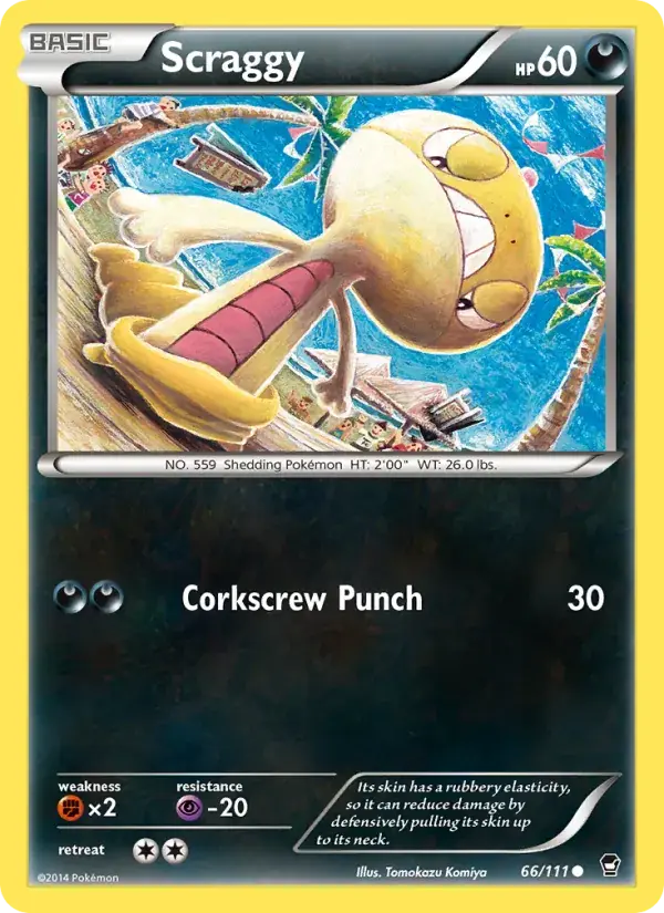 Scraggy - 66/114 - Furious Fists