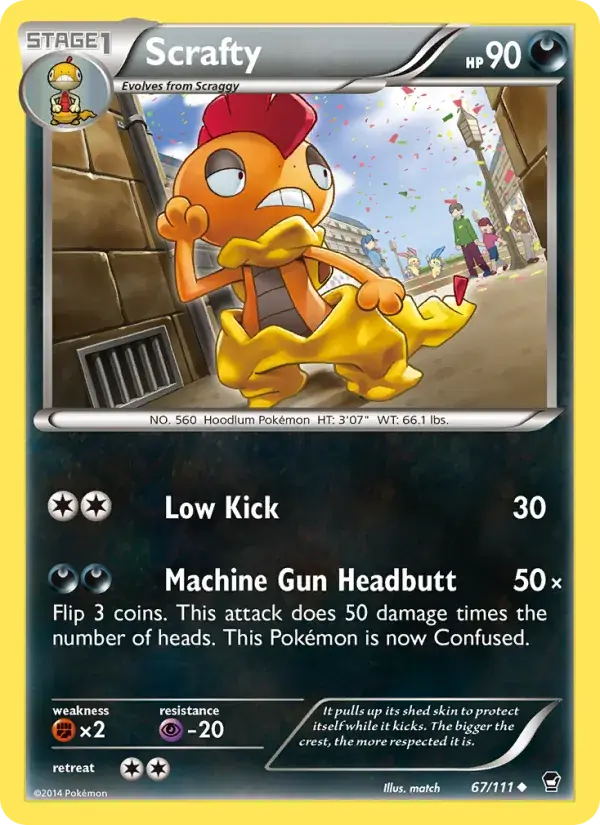 Scrafty - 67/114 - Furious Fists