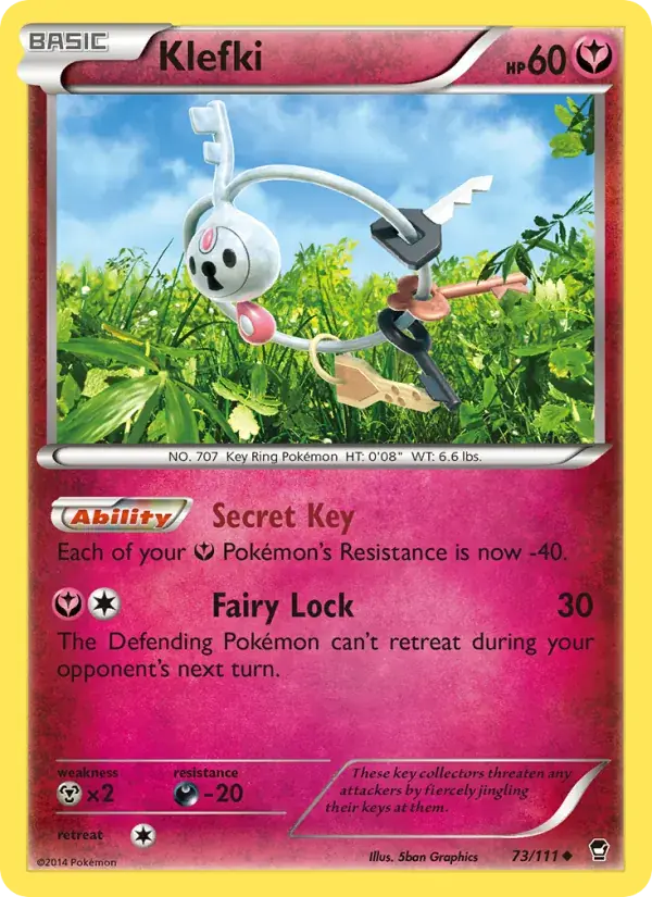 Klefki - 73/114 - Furious Fists