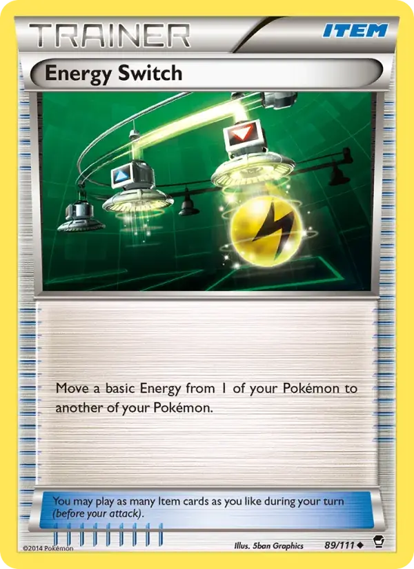 Energy Switch - 89/114 - Furious Fists