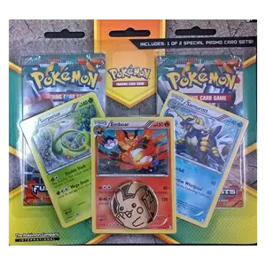 Furious Fists: Unova Starters 2-Pack Blister
