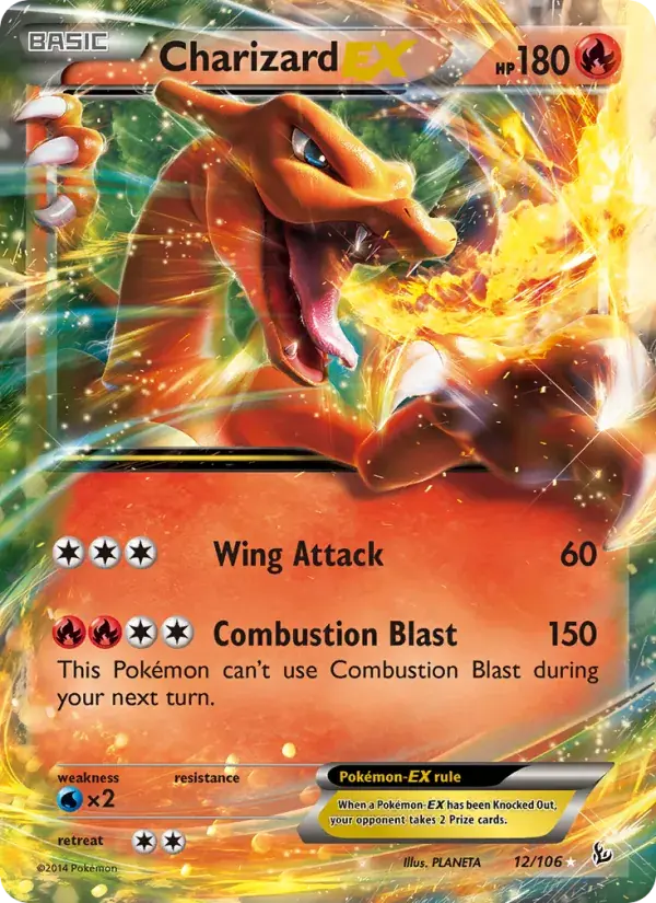 Charizard EX - 12/110 - Flashfire