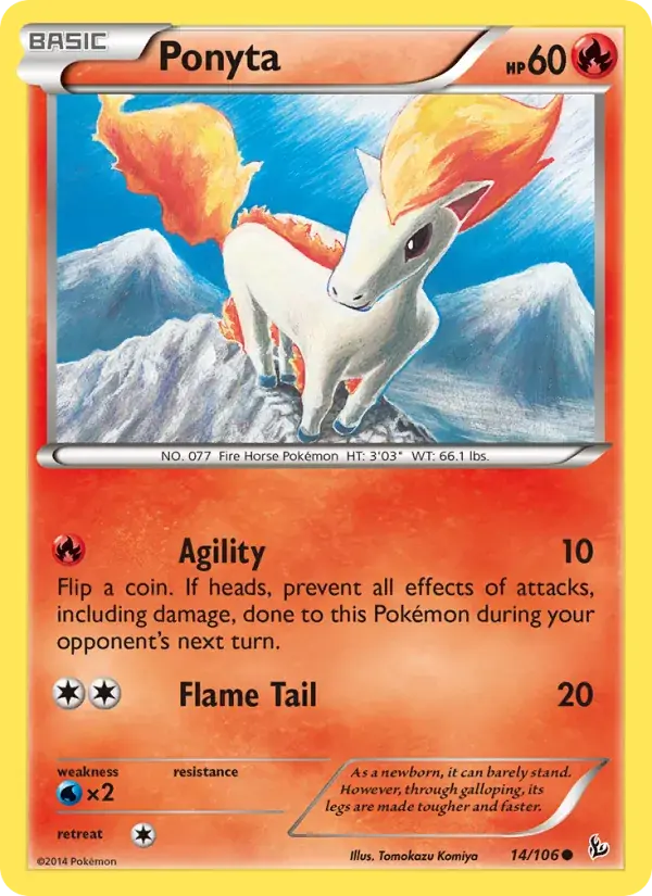 Ponyta - 14/110 - Flashfire
