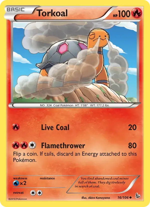 Torkoal - 16/110 - Flashfire