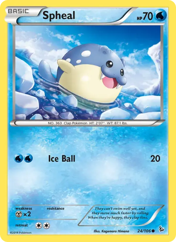 Spheal - 24/110 - Flashfire