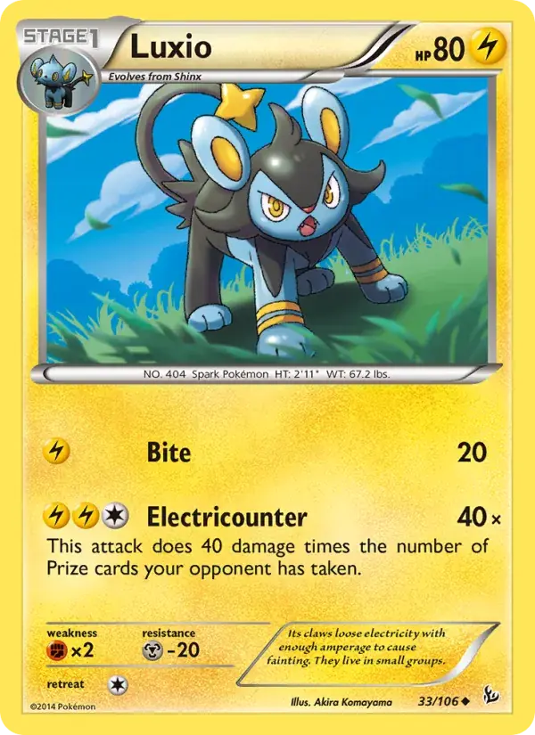Luxio - 33/110 - Flashfire