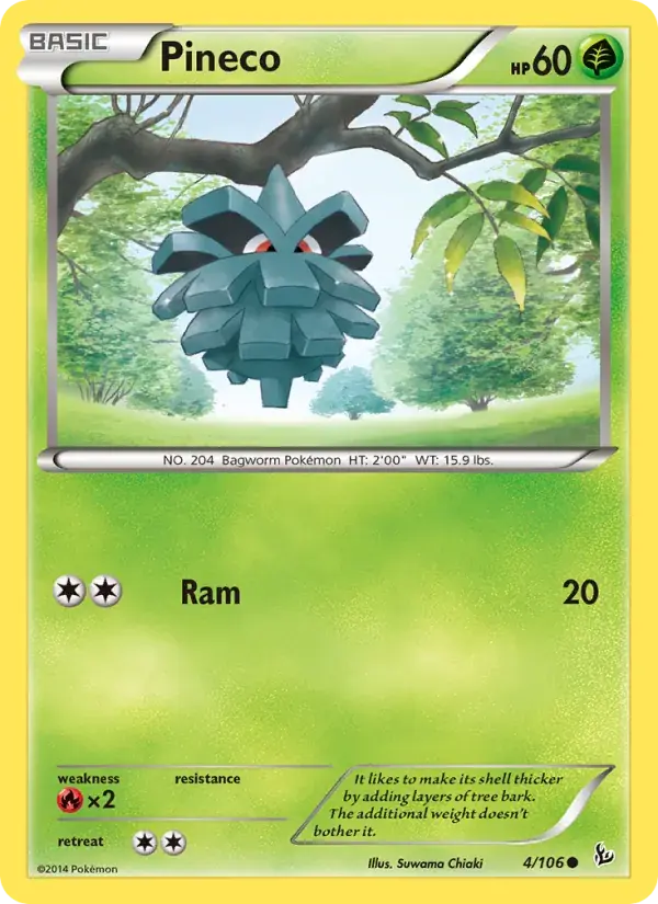 Pineco - 4/110 - Flashfire