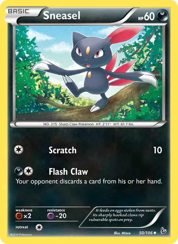 Sneasel - 50/110 - Flashfire