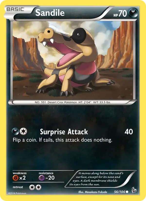 Sandile - 56/110 - Flashfire