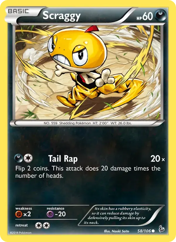 Scraggy - 58/110 - Flashfire