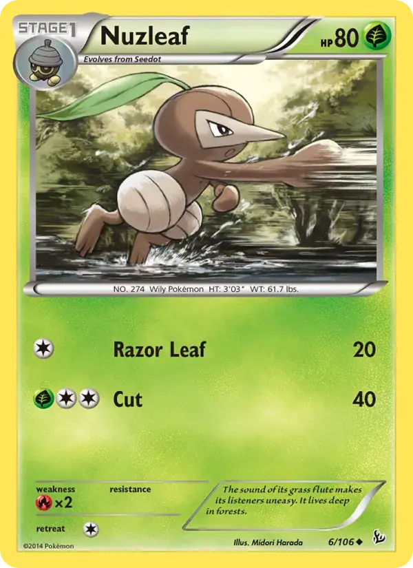 Nuzleaf - 6/110 - Flashfire
