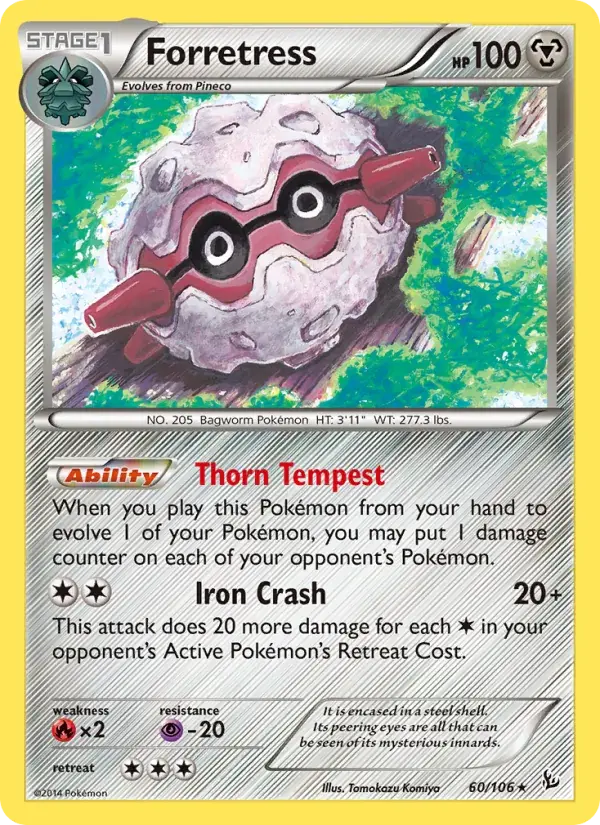 Forretress - 60/110 - Flashfire