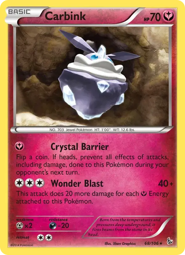 Carbink - 68/110 - Flashfire