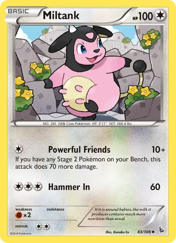Miltank - 83/110 - Flashfire