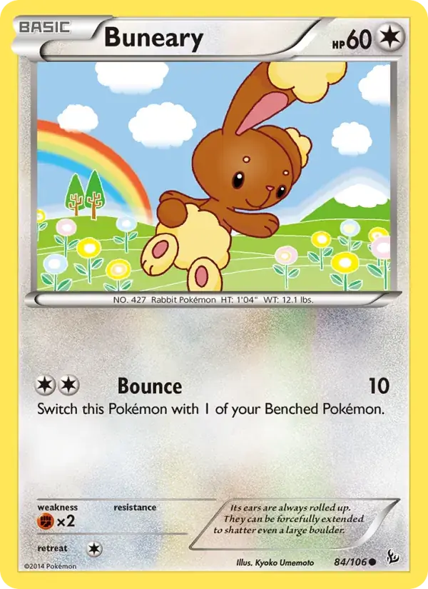 Buneary - 84/110 - Flashfire