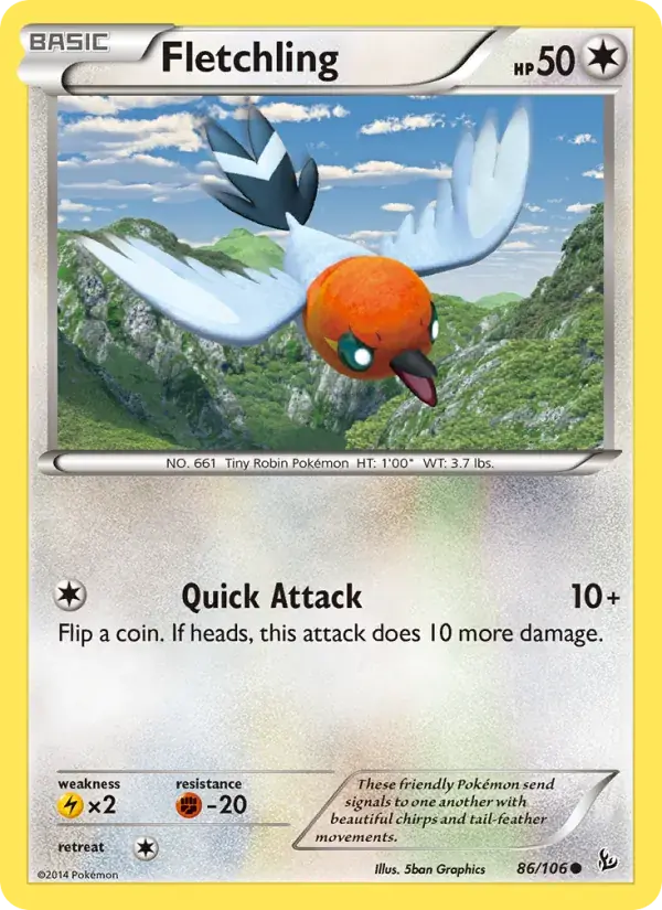 Fletchling - 86/110 - Flashfire