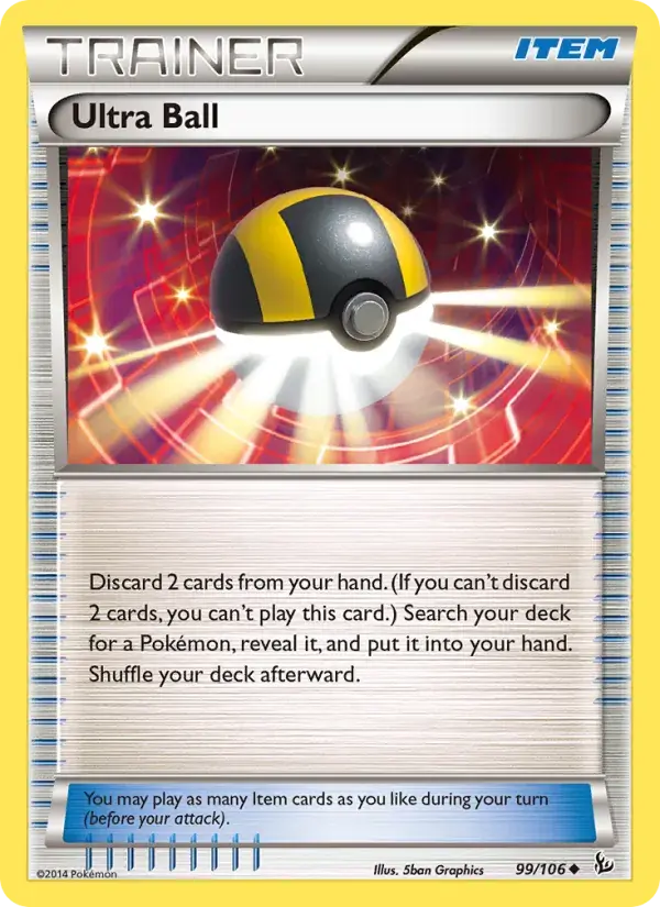 Ultra Ball - 99/110 - Flashfire