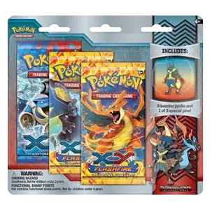 Mega Lucario Pin 3-Pack Blister