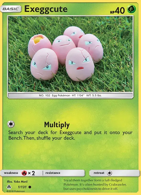 Exeggcute - 1/146 - Forbidden Light