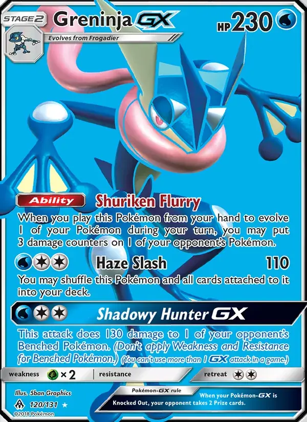 Greninja GX - 120/146 - Forbidden Light