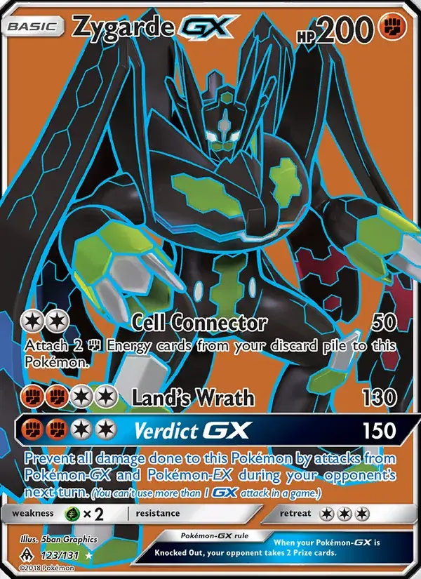 Zygarde GX - 123/146 - Forbidden Light