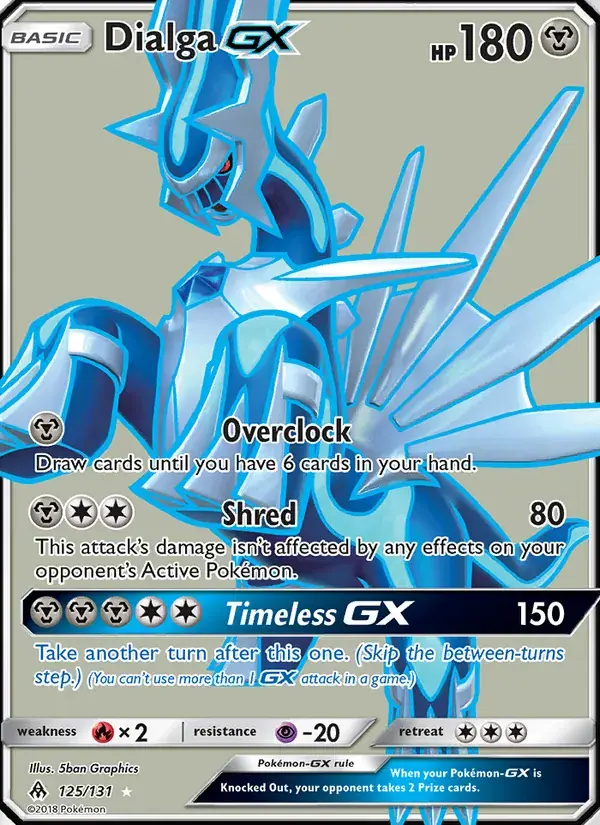 Dialga GX - 125/146 - Forbidden Light