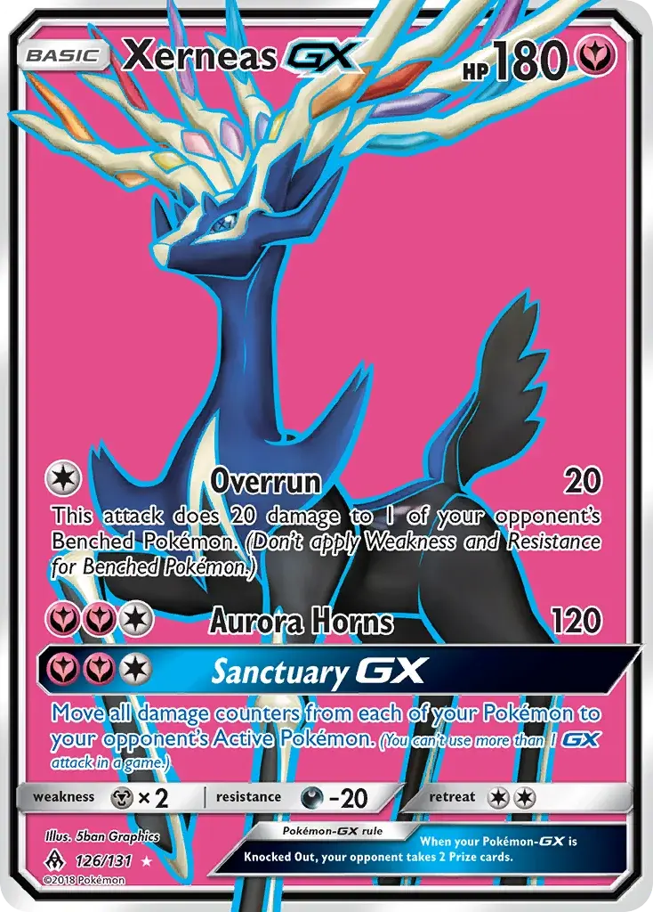 Xerneas GX - 126/146 - Forbidden Light