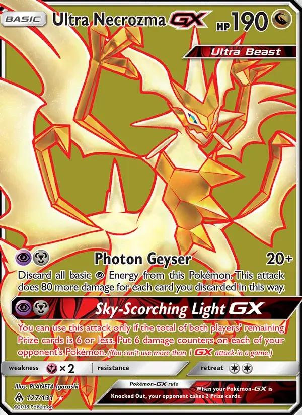 Ultra Necrozma GX - 127/146 - Forbidden Light
