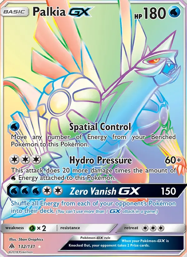 Palkia GX - 132/146 - Forbidden Light