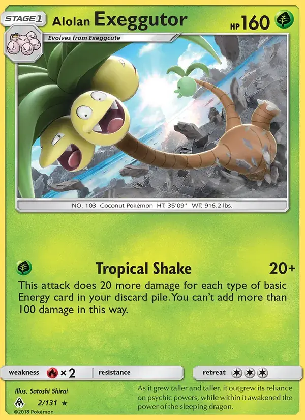 Alolan Exeggutor - 2/146 - Forbidden Light