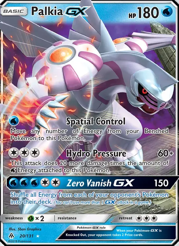 Palkia GX - 20/146 - Forbidden Light