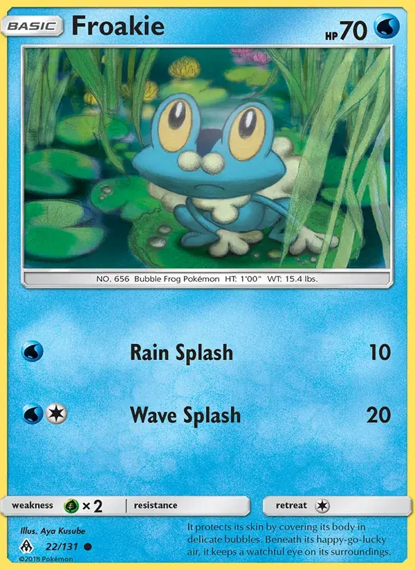 Froakie - 22/146 - Forbidden Light