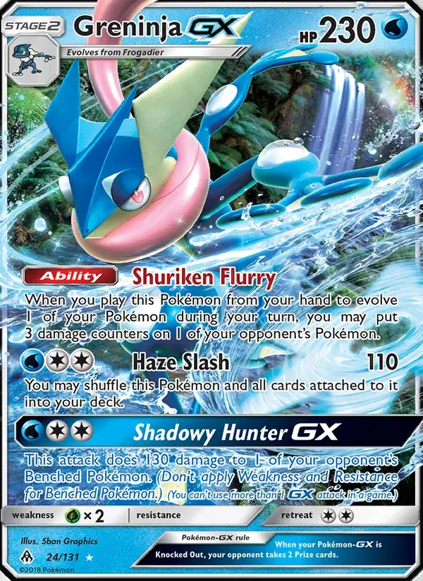 Greninja GX - 24/146 - Forbidden Light