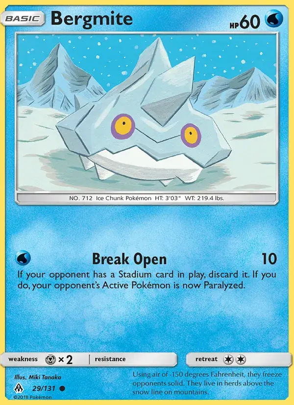 Bergmite - 29/146 - Forbidden Light