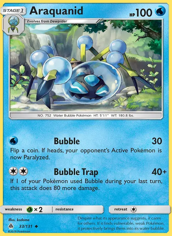 Araquanid - 33/146 - Forbidden Light