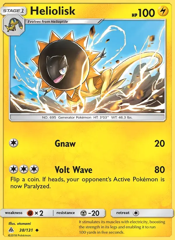Heliolisk - 38/146 - Forbidden Light